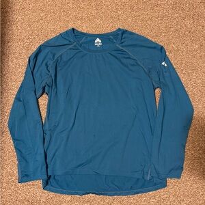 Eastern Mountain Sports Teal Long Sleeve Tee